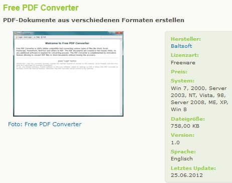 Free PDF Converter